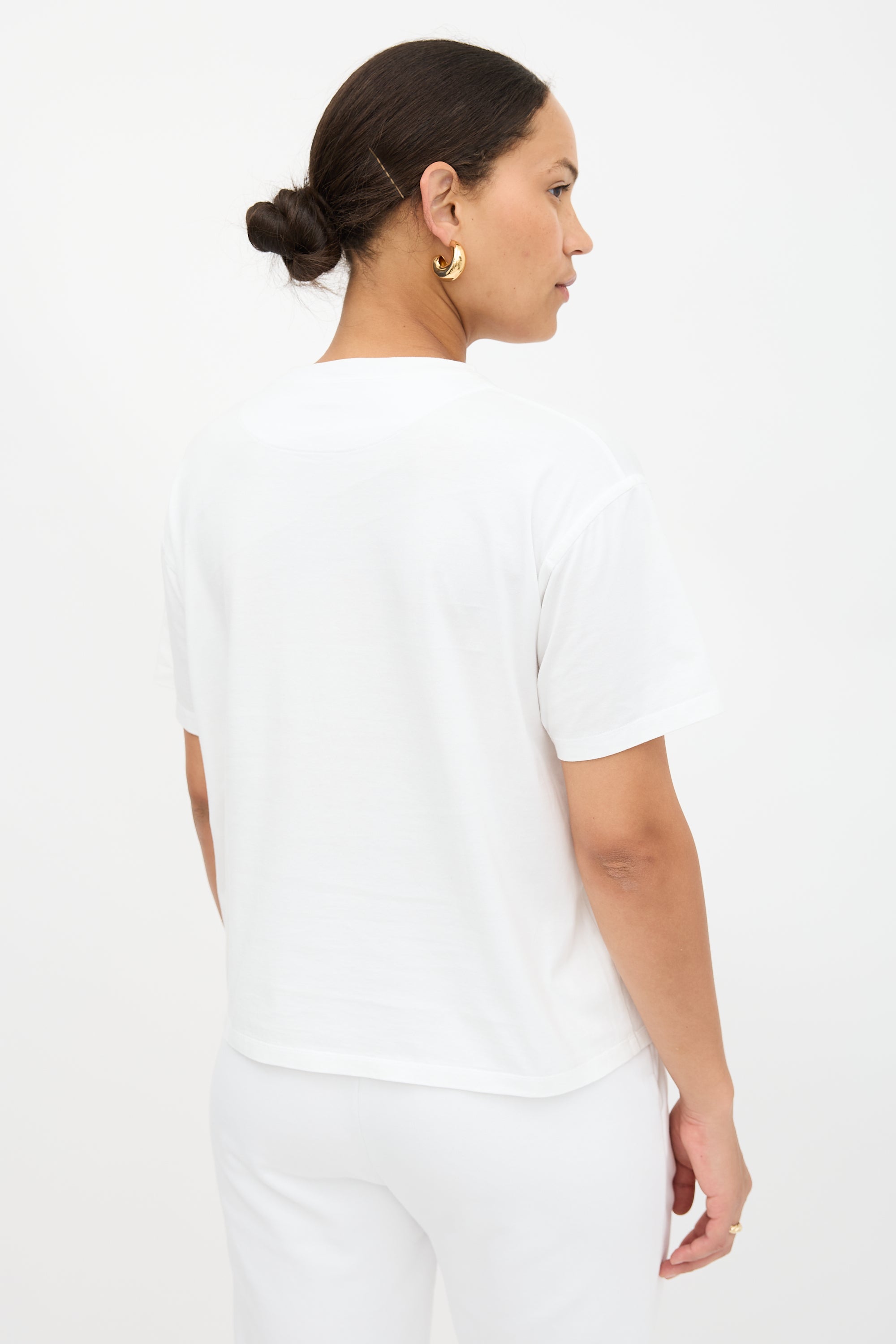 Hermès Ribbon Embroidered T-Shirt