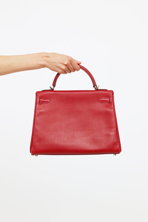 2010 Rubis & Rose Tyrien So Flash Tadelakt Kelly 32 Bag