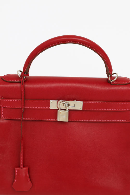 2010 Rubis & Rose Tyrien So Flash Tadelakt Kelly 32 Bag