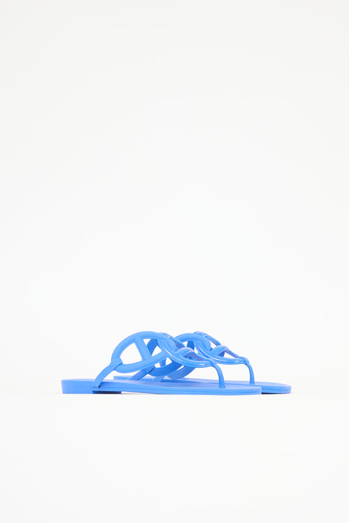 Hermès Rubber Egerie Sandal
