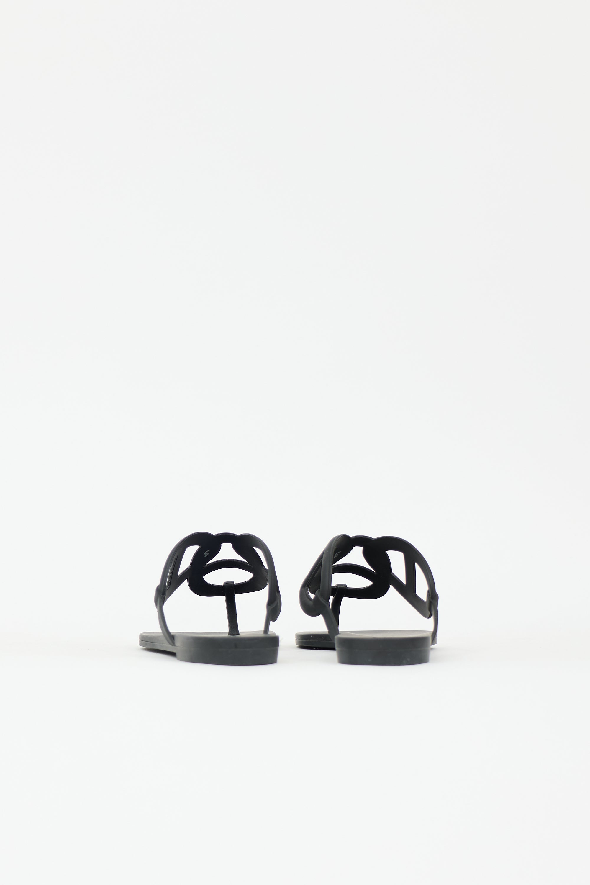 Hermès Rubber Egerie Sandal