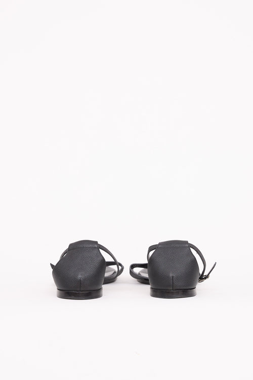 Epsom Leather Santorini Sandal