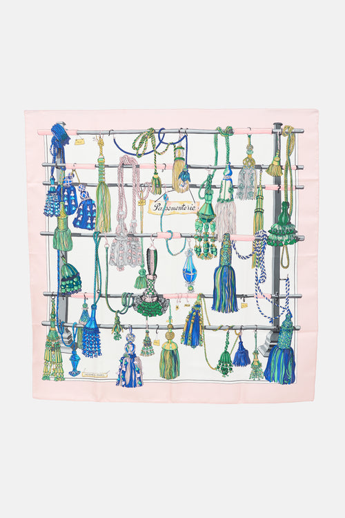 Hermès Silk Passementerie 90 Scarf