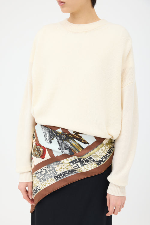 Hermès Silk Persona 90 Scarf