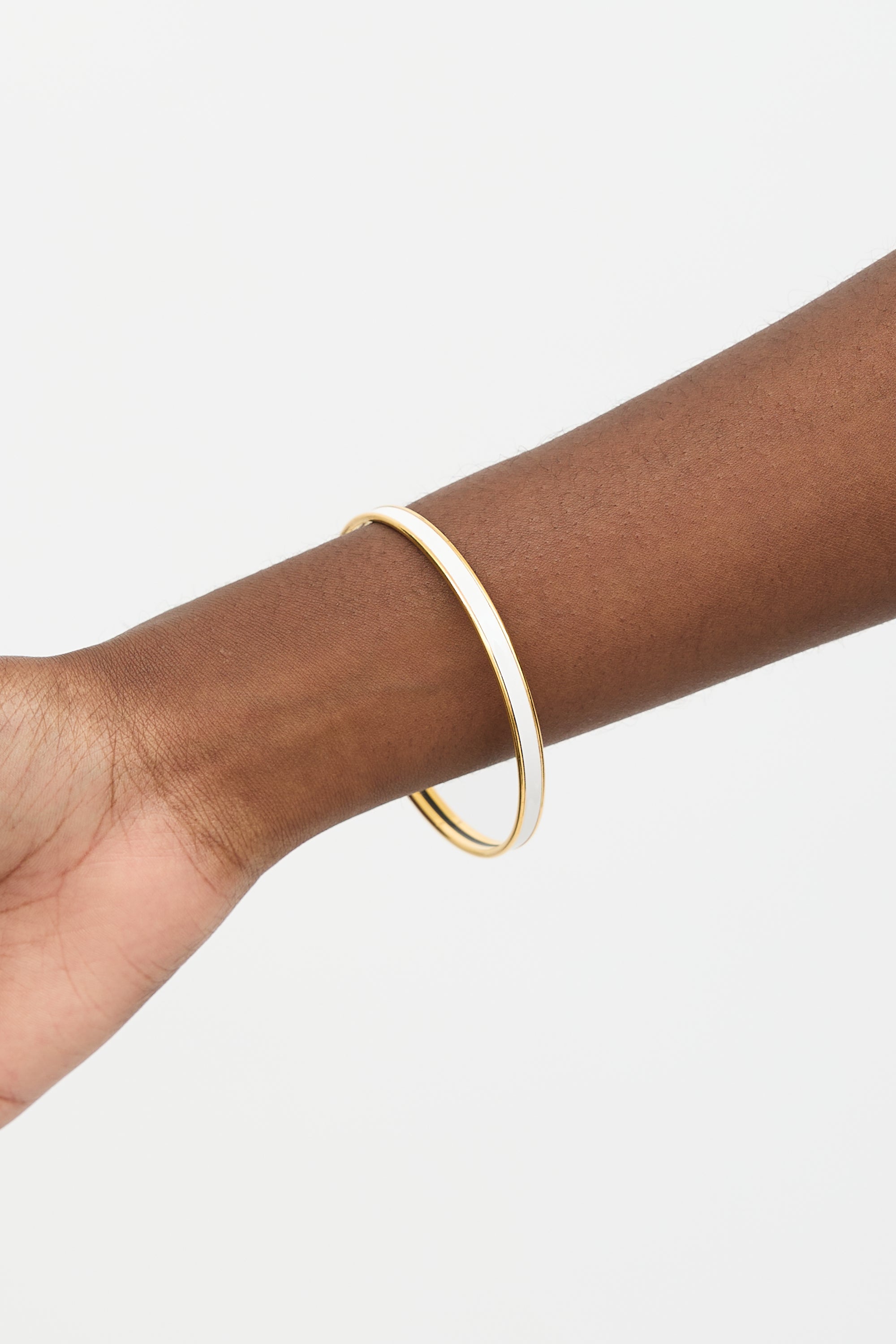 Hermès Enamel Uni Bangle