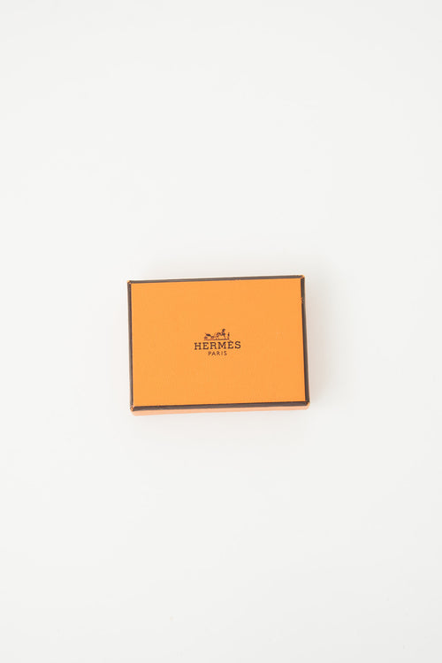 Hermès Silver Chaine D'Ancre Scarf 90 Ring
