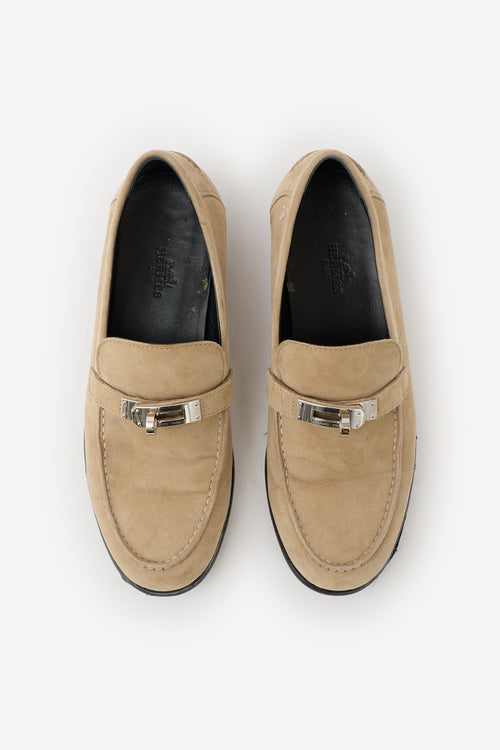 Hermès Suede Destin Loafer