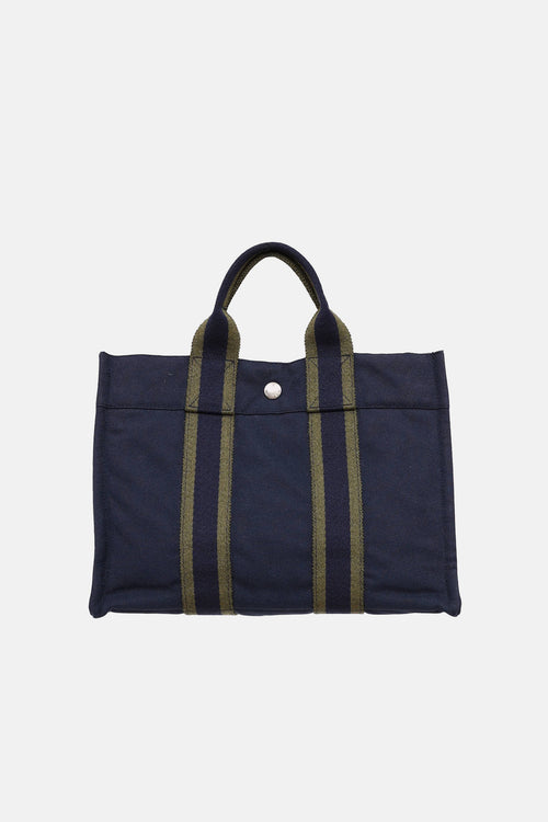 Hermès Toile Herline Fourre Bag