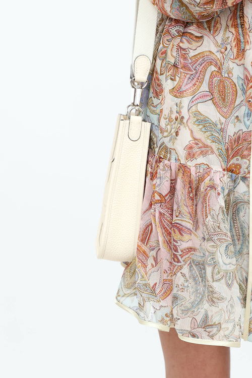 Hermès 2021 Craie Clemence Evelyne I TPM 16 Bag