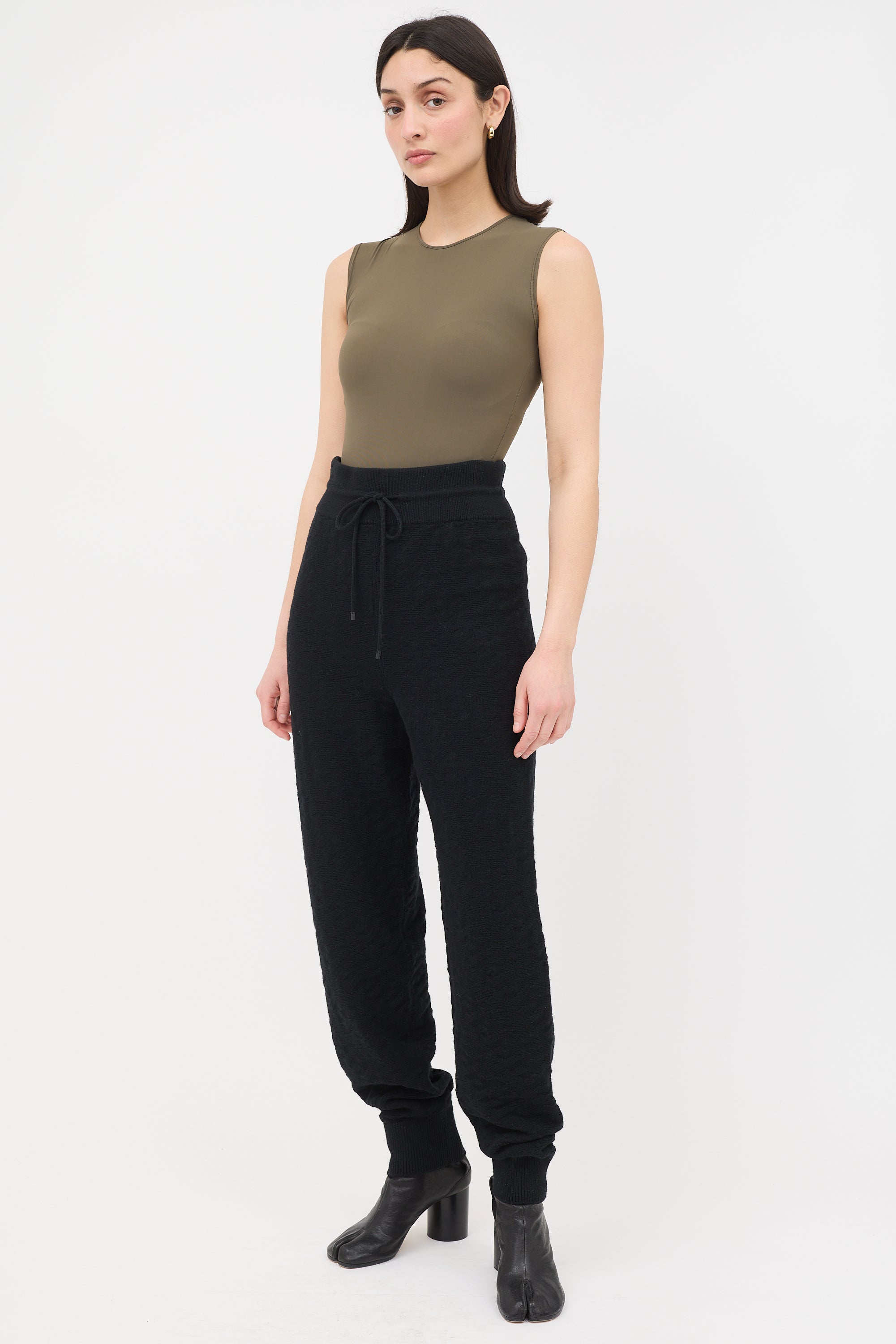 Hermès Wool Intarsia H Jogging Pant
