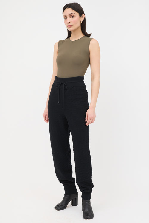 Hermès Wool Intarsia H Jogging Pant