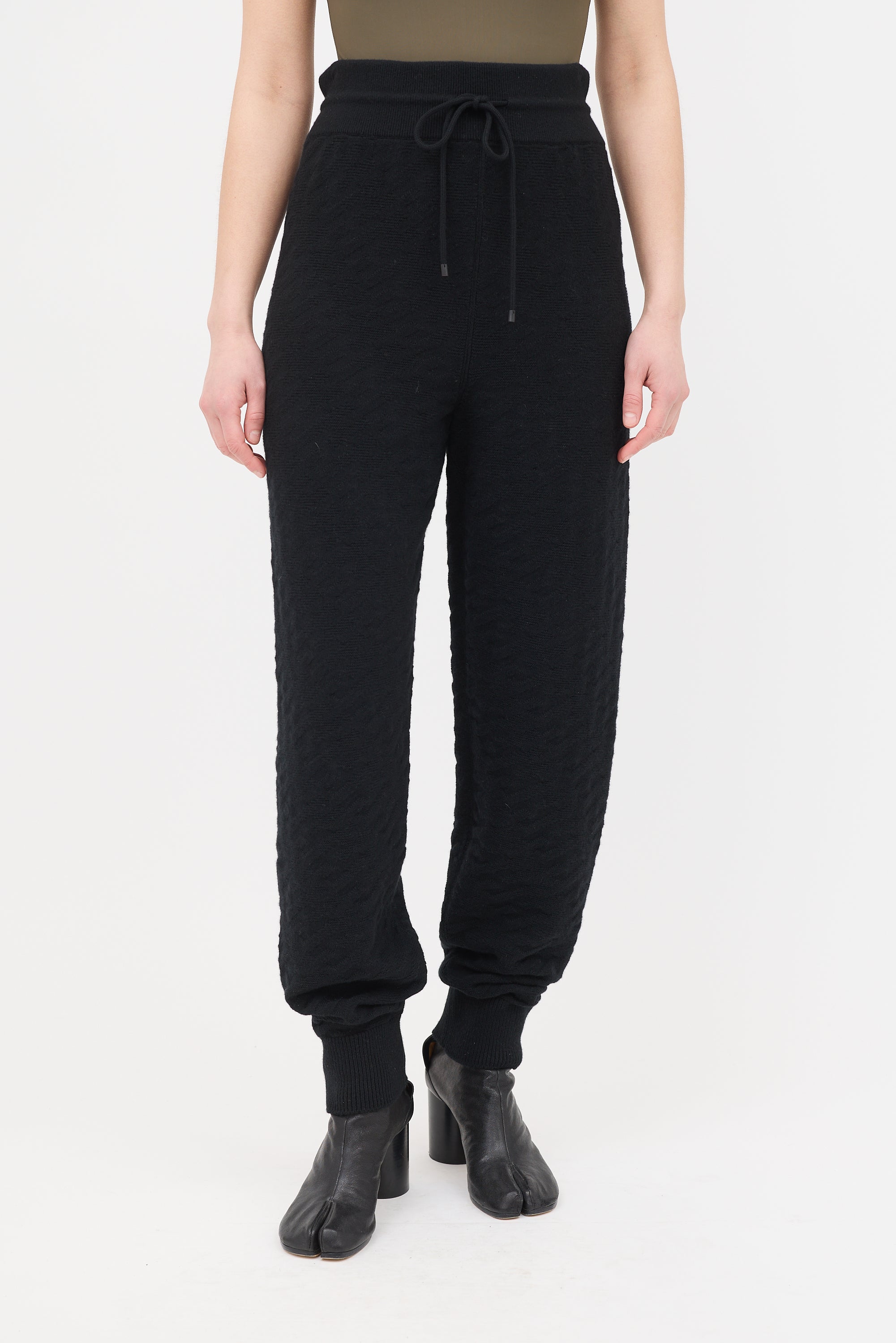 Hermès Wool Intarsia H Jogging Pant