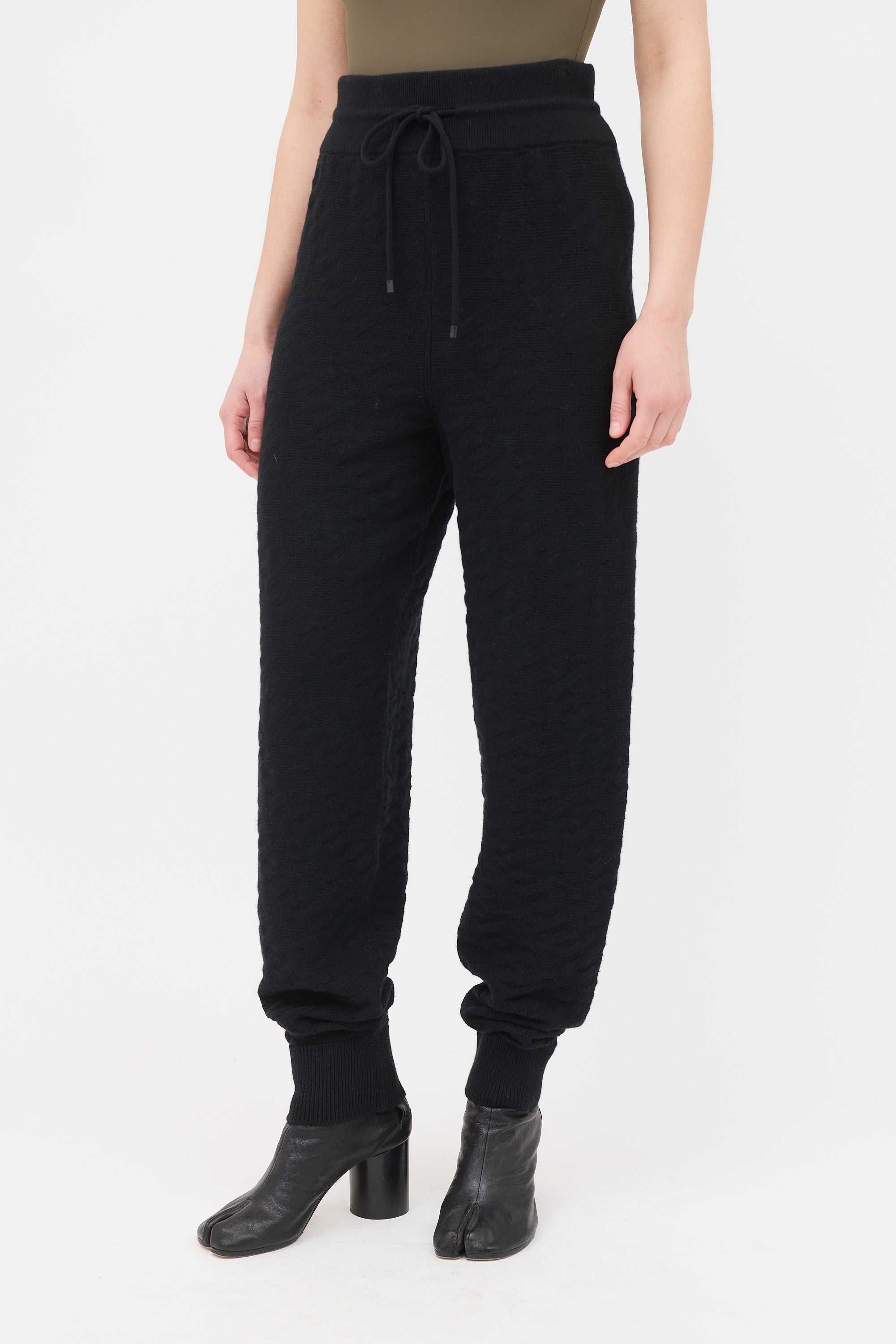 Hermès Wool Intarsia H Jogging Pant