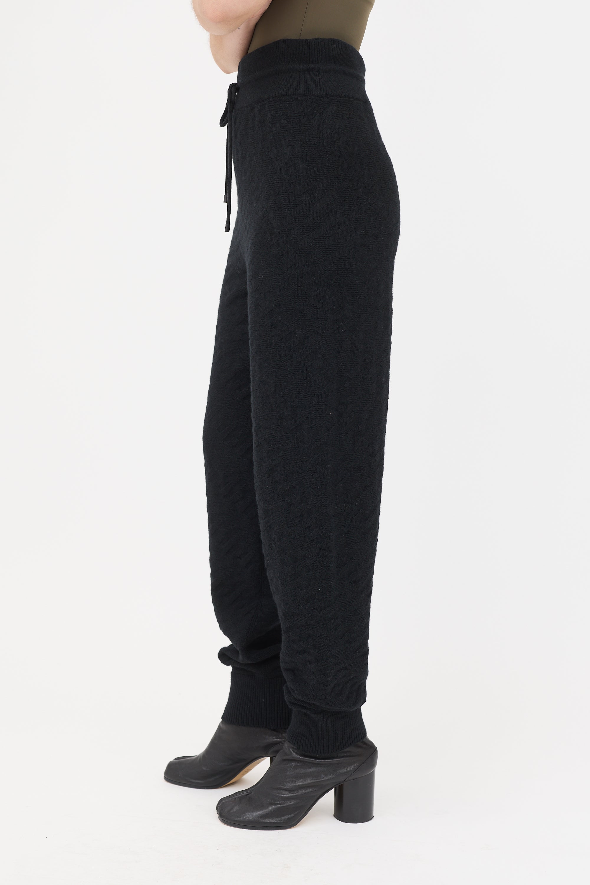 Hermès Wool Intarsia H Jogging Pant