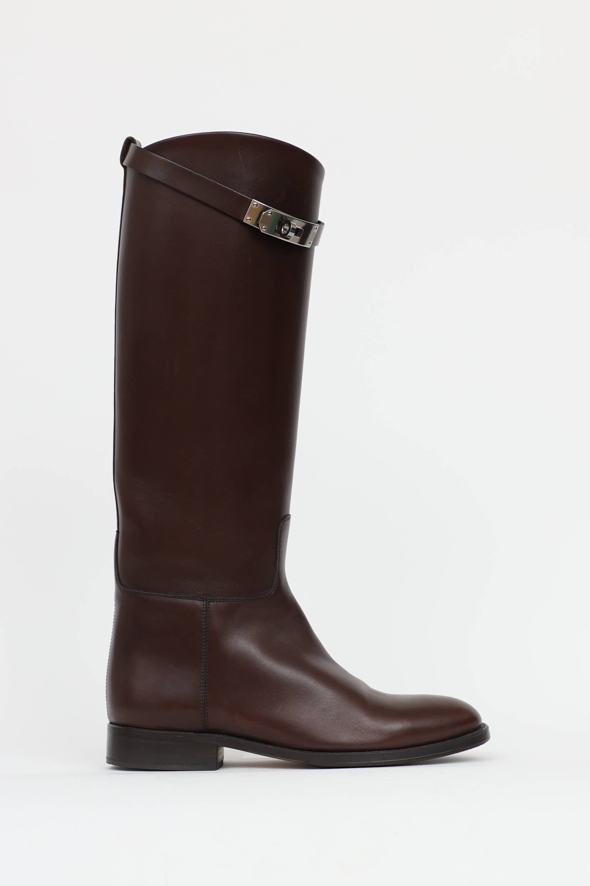 Hermès Kelly Leather Jumping Boot