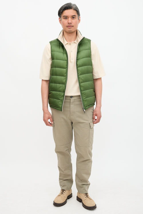 Herno Down Reversible Puffer Vest