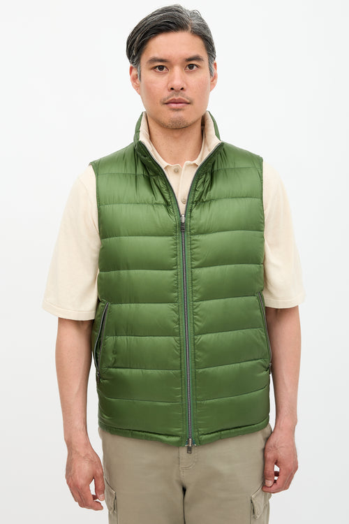 Herno Down Reversible Puffer Vest