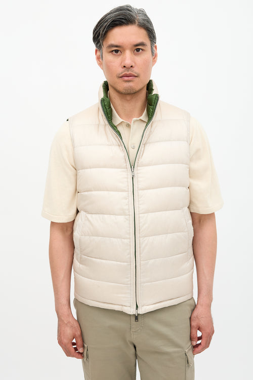 Herno Down Reversible Puffer Vest
