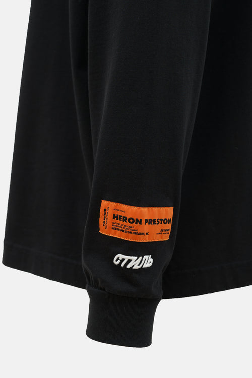 Heron Preston Embroidered Logo T-Shirt