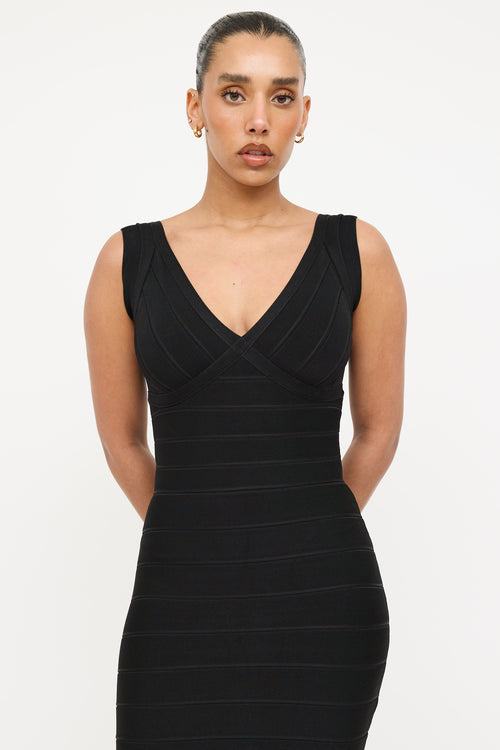 Hervé Léger Bandage Midi Dress