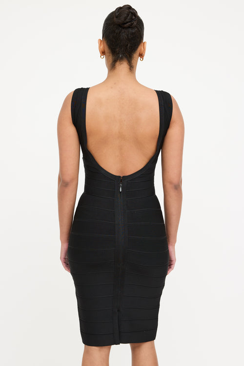 Hervé Léger Bandage Midi Dress