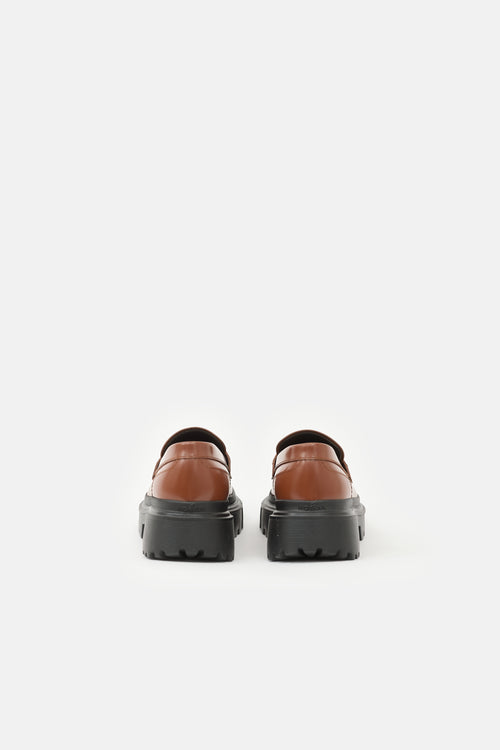 Hogan Leather H619 Loafer
