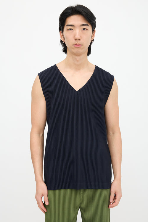 Homme Plissé Issey Miyake Pleated Tank Top