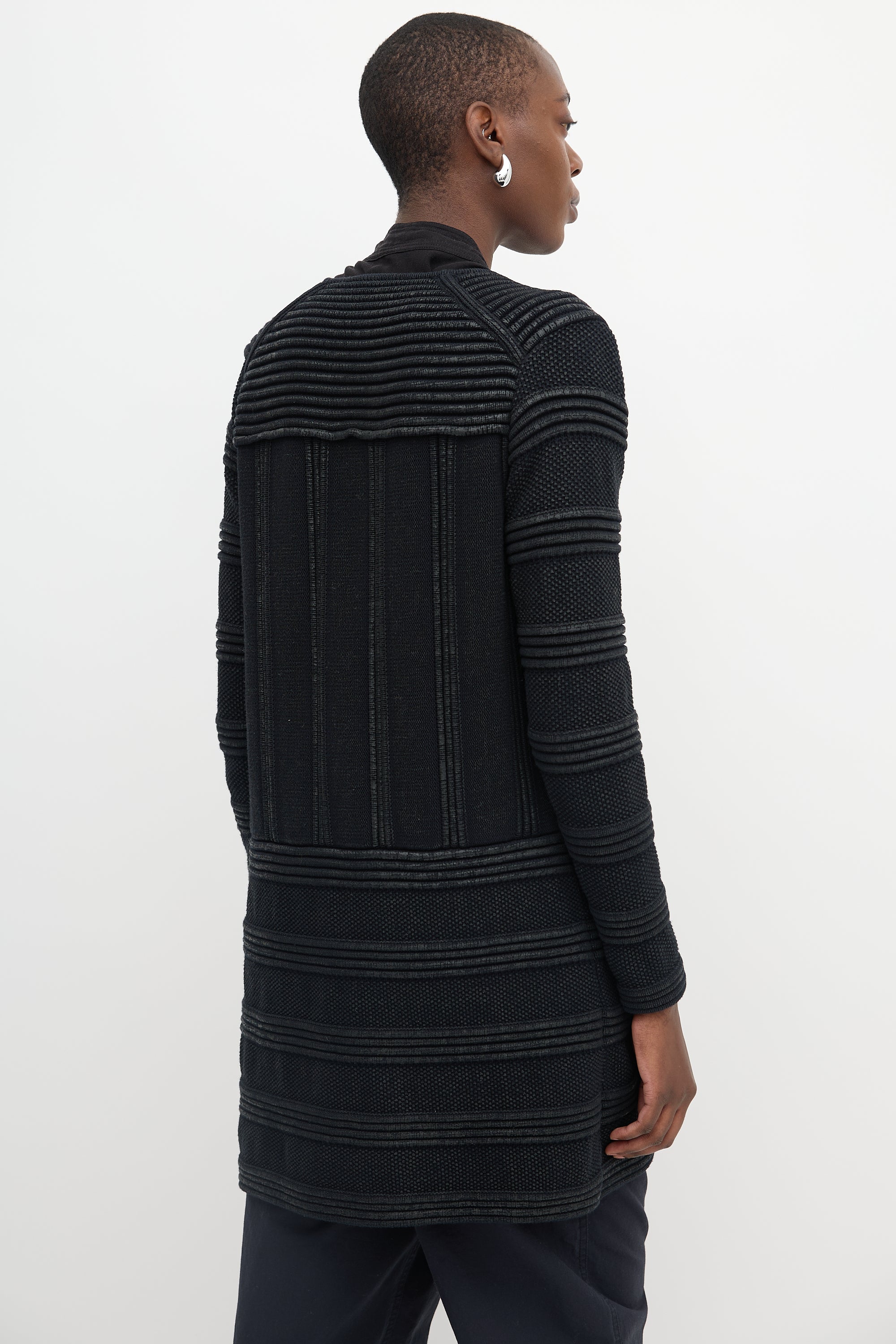 Isabel Marant Ribbed Coated Cardigan