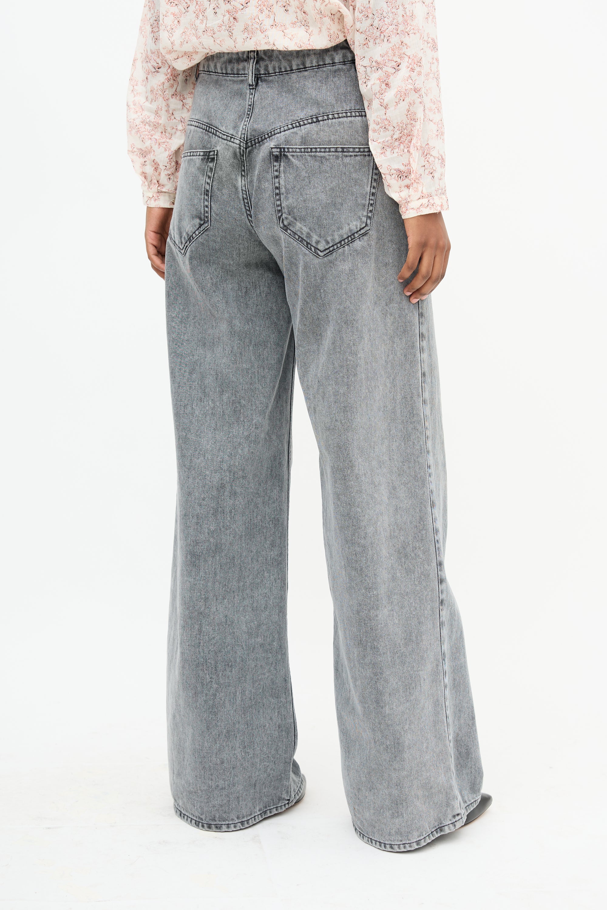 Isabel Marant Lemony Wide Leg Jeans