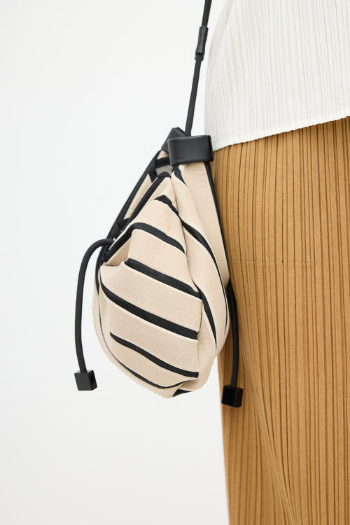 Issey Miyake Linear Knit Bag