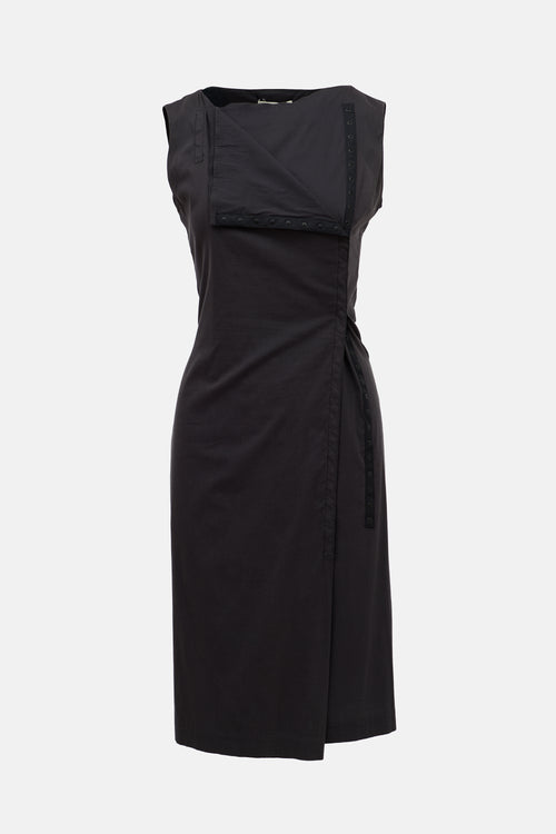 Issey Miyake Vintage Button Up Dress