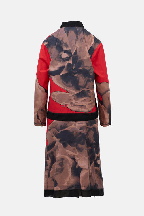Issey Miyake SS 2002 Abstract Printed Set