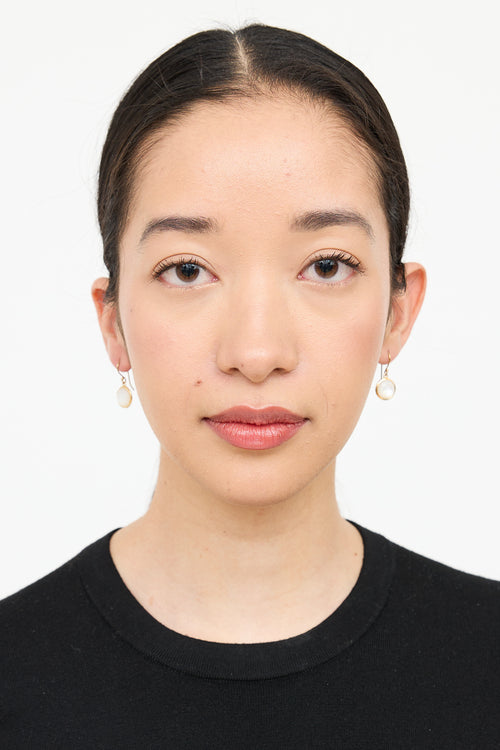 Ippolita 18K Gold & Mother-of-Pearl Earrings