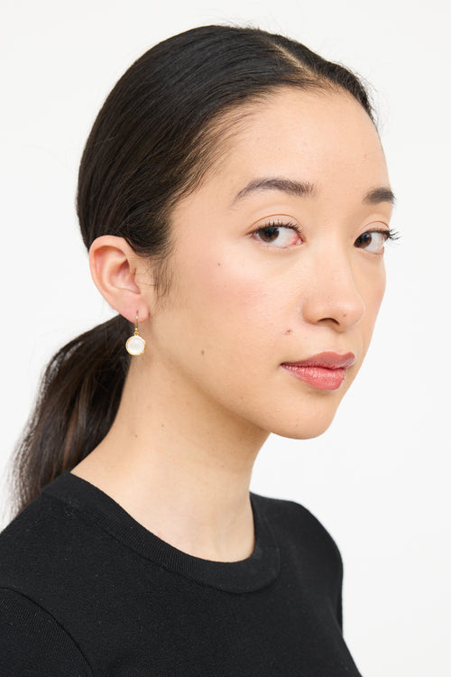 Ippolita 18K Gold & Mother-of-Pearl Earrings