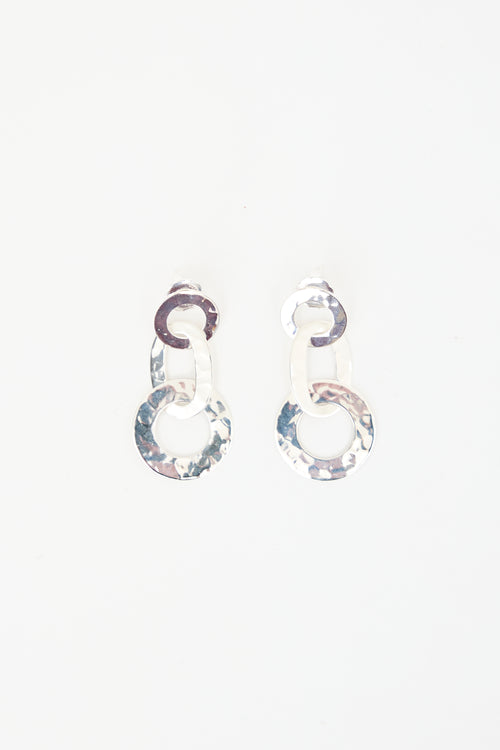 Ippolita Sterling Silver Roma Links Post Earrings