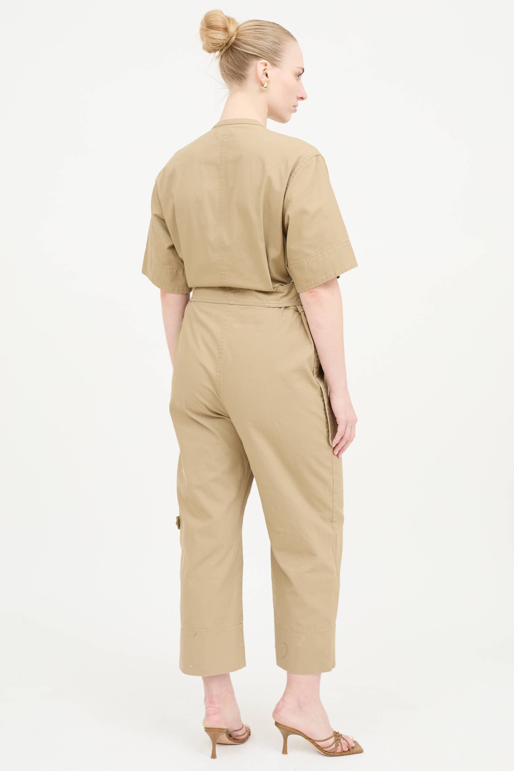 Isabel Marant Zipped Wide Leg Jumpsuit