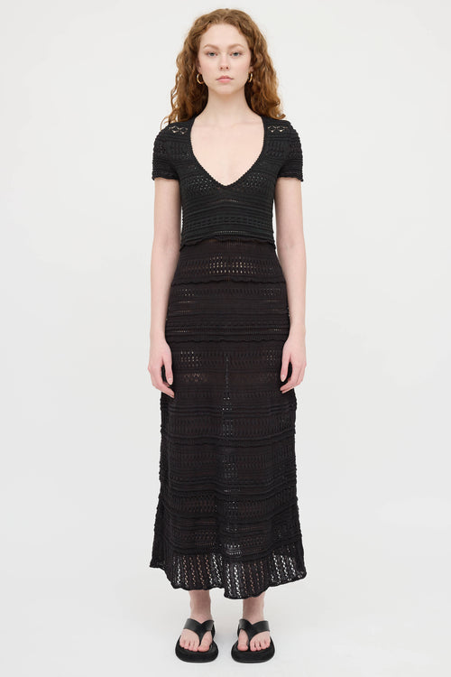 Isabel Marant Étoile Crochet Maxi Dress