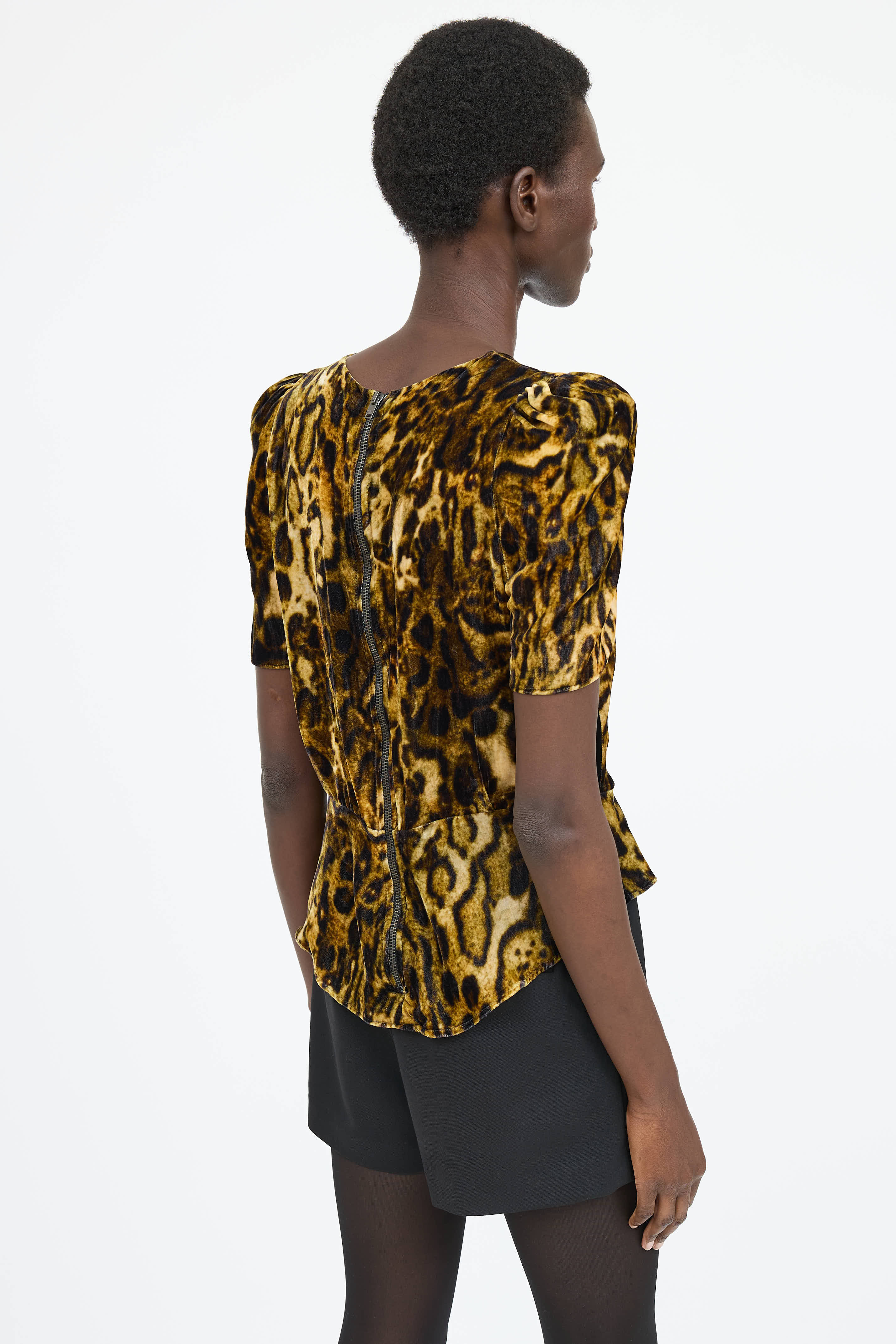Isabel Marant Velvet Printed Top