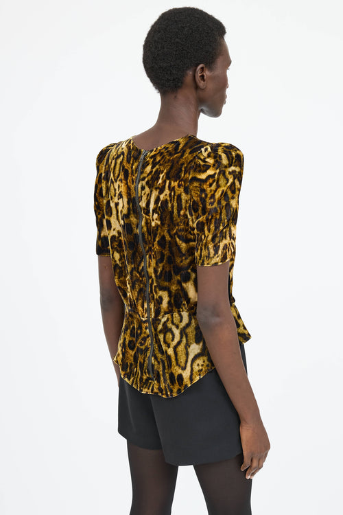 Isabel Marant Velvet Printed Top