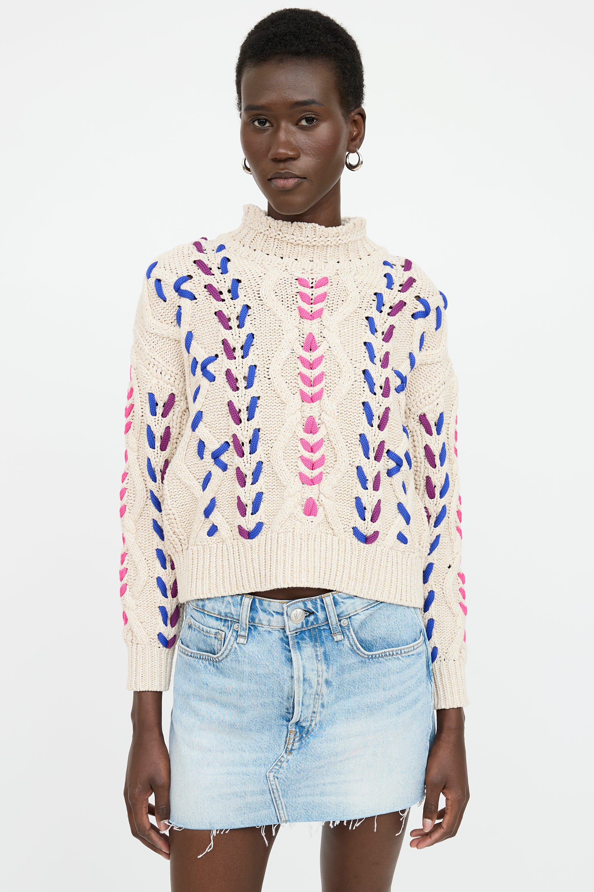 Isabel Marant Étoile Knit Braided Sweater