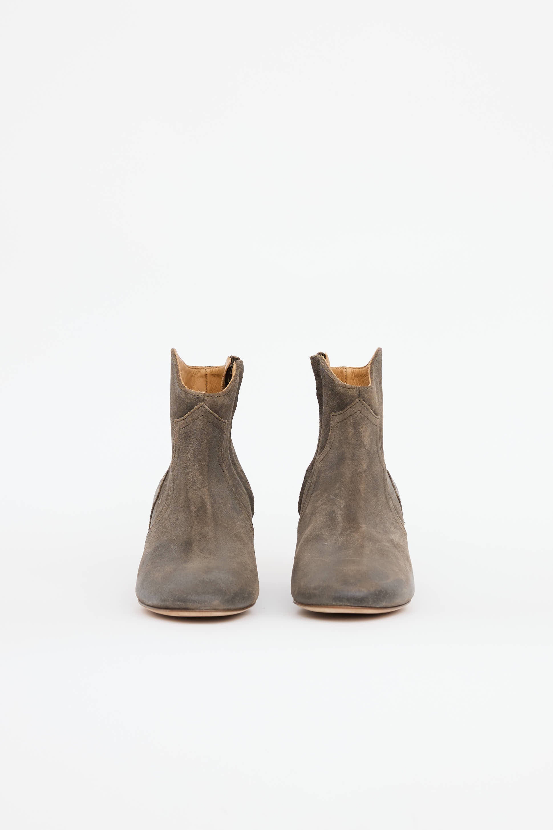 Isabel Marant Distressed Dicker Boot