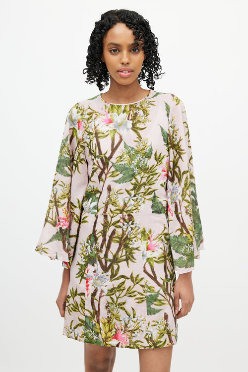 Isabel Marant Étoile Pink & Multicolour Floral Dress