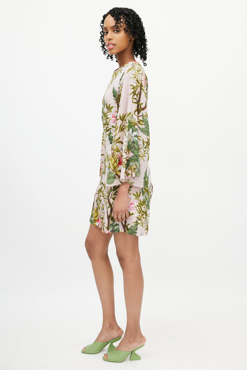 Isabel Marant Étoile Pink & Multicolour Floral Dress