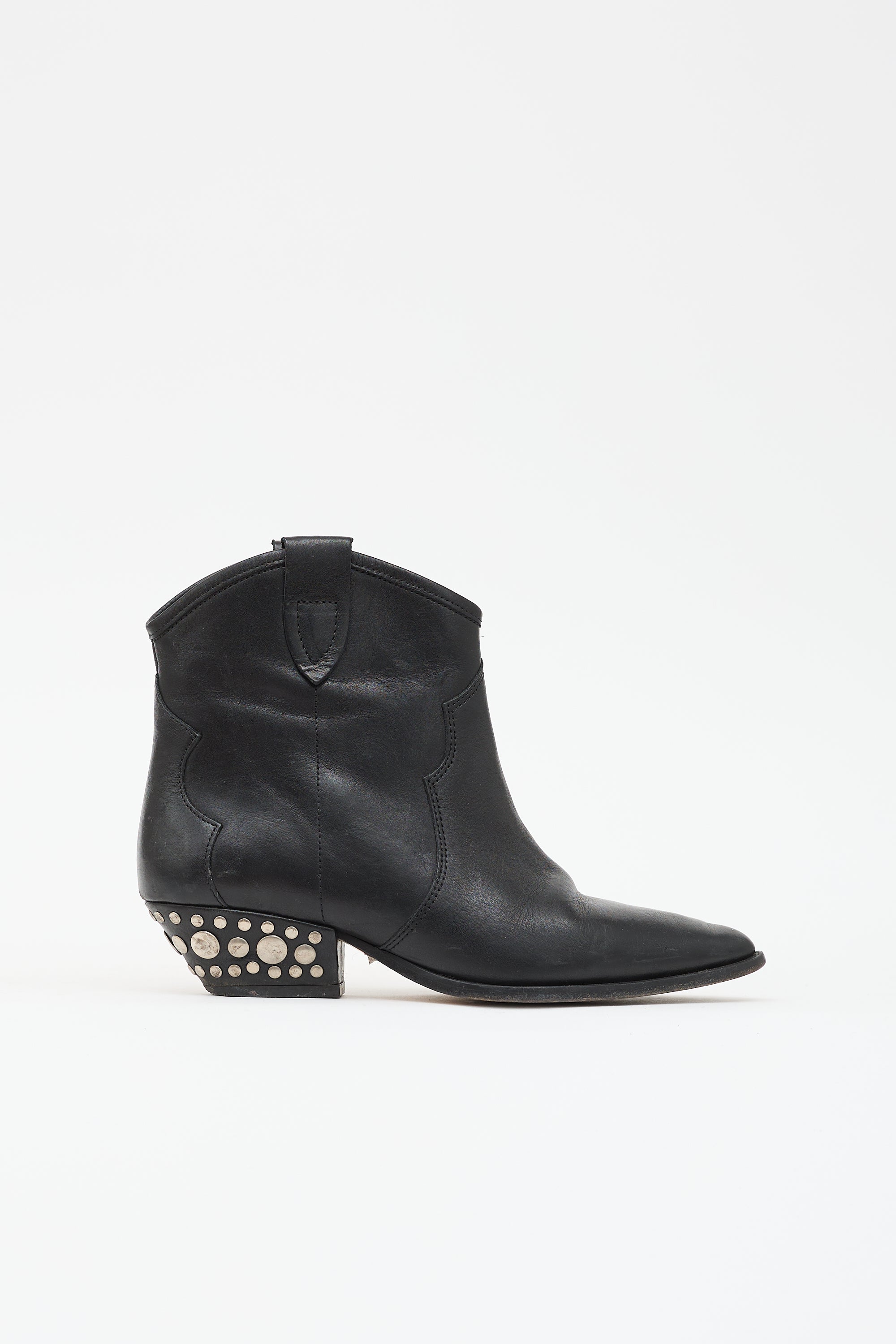 Isabel Marant Leather Dawyna Ankle Boot