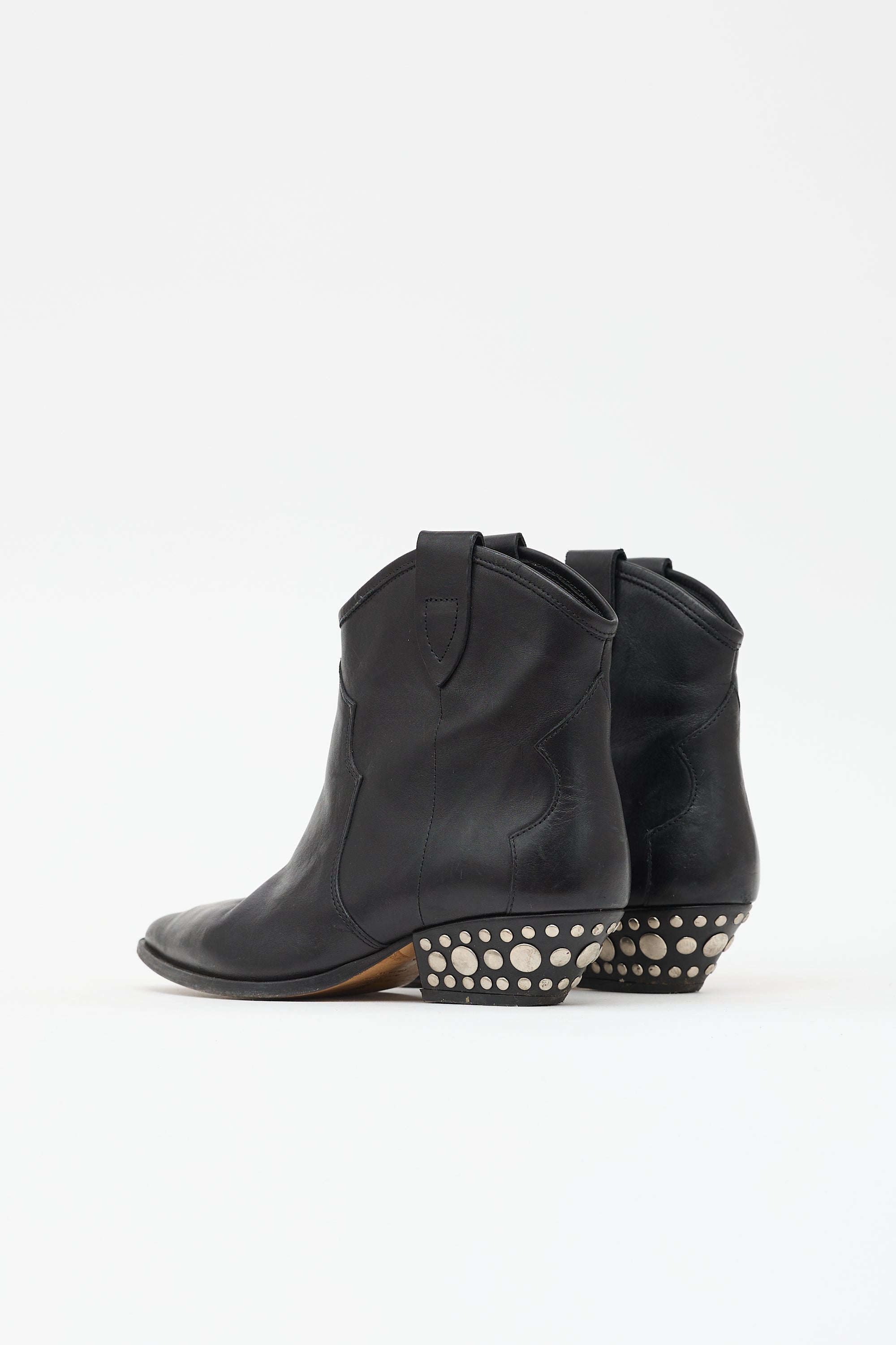 Isabel Marant Leather Dawyna Ankle Boot