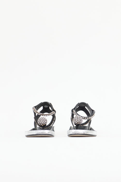 Isabel Marant Leather Ecly Sandal