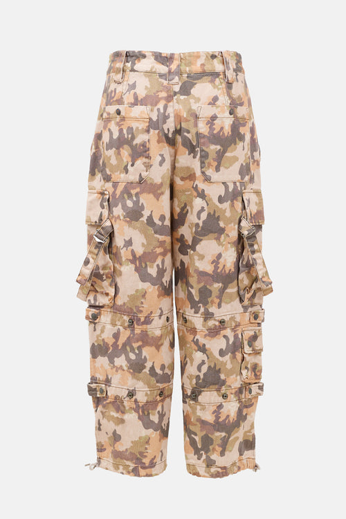 Isabel Marant Printed Elore Cargo Pant