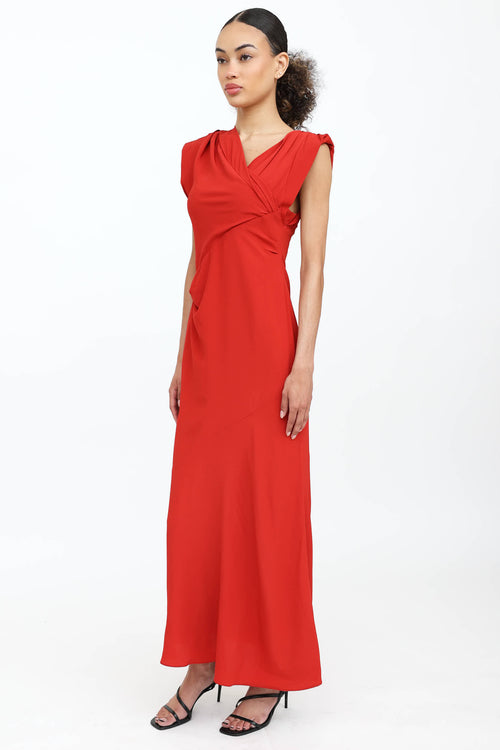 Isabel Marant Gathered Maxi Dress