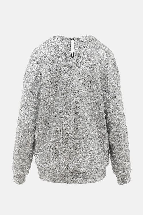 Isabel Marant Sequin Long Sleeve Top