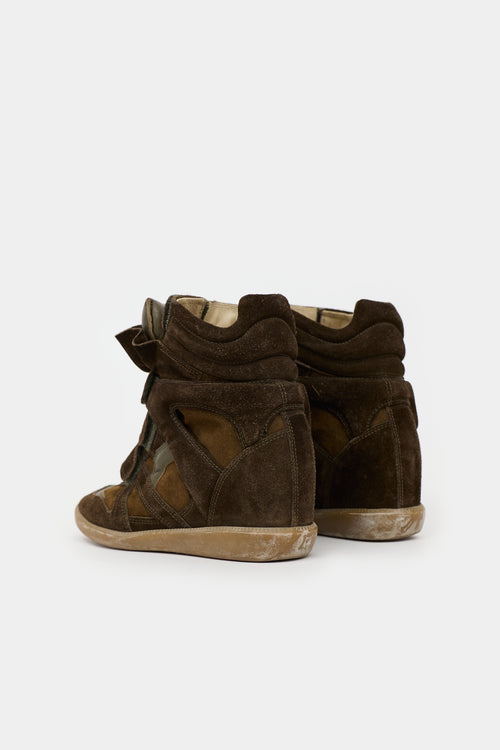 Isabel Marant Suede Beckett Sneakers